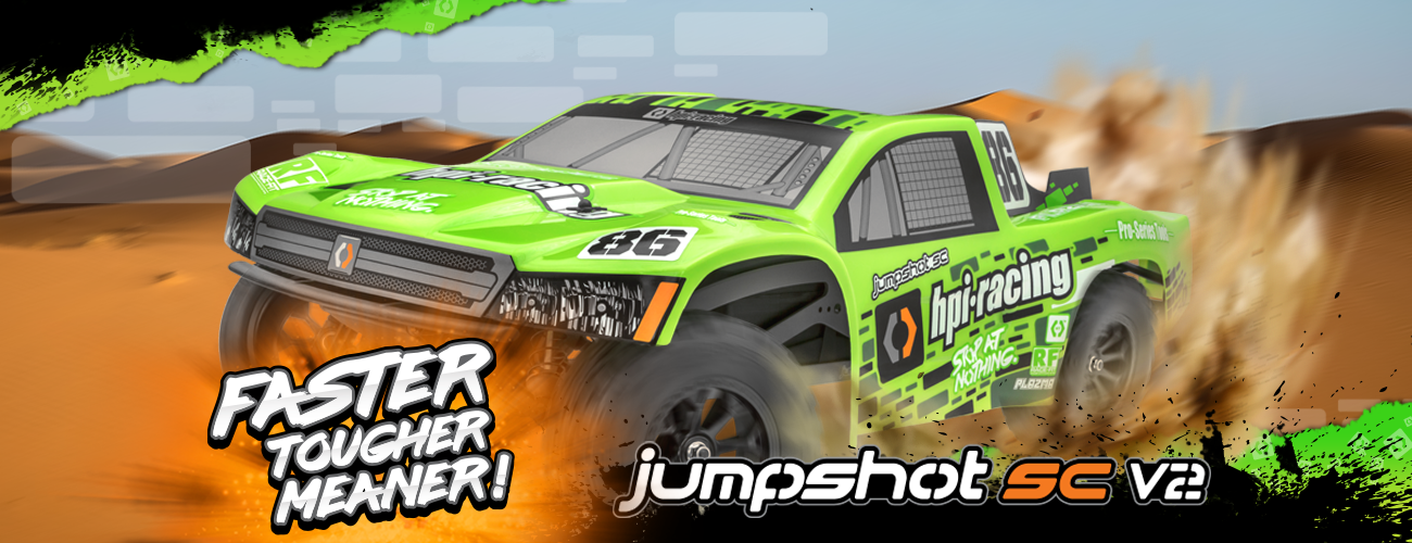 Automodel RC Hpi Jumpshot V2 Short Course Verde - RTR - 1/10 - 2WD 